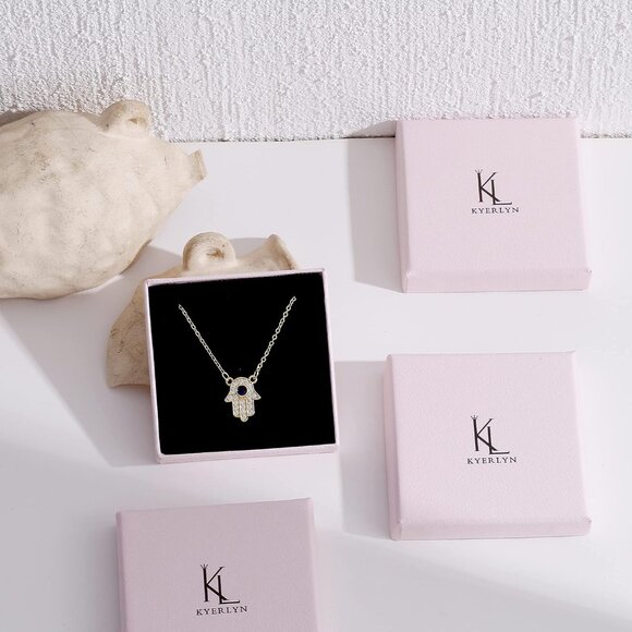 Dainty Paperclip Huggie Hoop Earrings 14K Gold Plated Chunky Chain Link Earrings - Picture 5 of 5